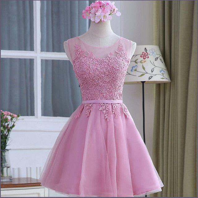 Custom Size Elegant Prom Dresses Lace Appliques O-Neck Off The Shoulder Formal Party Dress A Line White vestido de festa