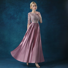 Load image into Gallery viewer, LAMYA Prom Dresses Long A Line Elegant Floor-length Sexy Plus Size Evening Party Gowns Robe De Soire EV1934
