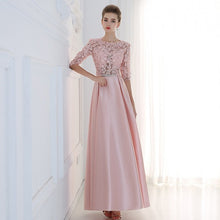 Load image into Gallery viewer, LAMYA Prom Dresses Long A Line Elegant Floor-length Sexy Plus Size Evening Party Gowns Robe De Soire EV1934