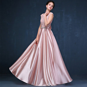 LAMYA Prom Dresses Long A Line Elegant Floor-length Sexy Plus Size Evening Party Gowns Robe De Soire EV1934