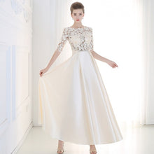 Load image into Gallery viewer, LAMYA Prom Dresses Long A Line Elegant Floor-length Sexy Plus Size Evening Party Gowns Robe De Soire EV1934