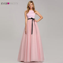 Load image into Gallery viewer, Pink Prom Dresses 2020 Ever Pretty A-Line Sequined Elegant Women Dresses Evening Party Special Occasion Mezuniyet Elbiseleri
