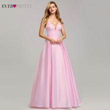 Load image into Gallery viewer, Pink Prom Dresses 2020 Ever Pretty A-Line Sequined Elegant Women Dresses Evening Party Special Occasion Mezuniyet Elbiseleri