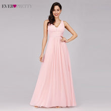 Load image into Gallery viewer, Pink Prom Dresses 2020 Ever Pretty A-Line Sequined Elegant Women Dresses Evening Party Special Occasion Mezuniyet Elbiseleri
