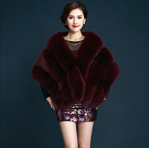 JaneVini 145*40cm Women Faux Fur Bolero Winter Wedding Wraps 2019 Bridal Capes Black White Shawl Stole Cloak Bolero Hochzeit