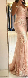 New arrival prom party evening dresses trumpet vestido de noiva sereia gown lace dress mermaid robe de soiree sexy V-neck