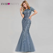 Load image into Gallery viewer, Ever Pretty Sexy Evening Dresses V-Neck Sequined Side Split EP00910NB Elegant Formal Gowns Little Mermaid Dresses Abendkleider