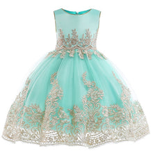 Load image into Gallery viewer, 2019 Children party clothing  flower girl dresses for weddings  vestidos de primera comunion 2019 baby pageant ball gown costume