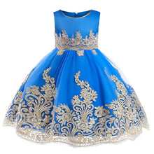 Load image into Gallery viewer, 2019 Children party clothing  flower girl dresses for weddings  vestidos de primera comunion 2019 baby pageant ball gown costume