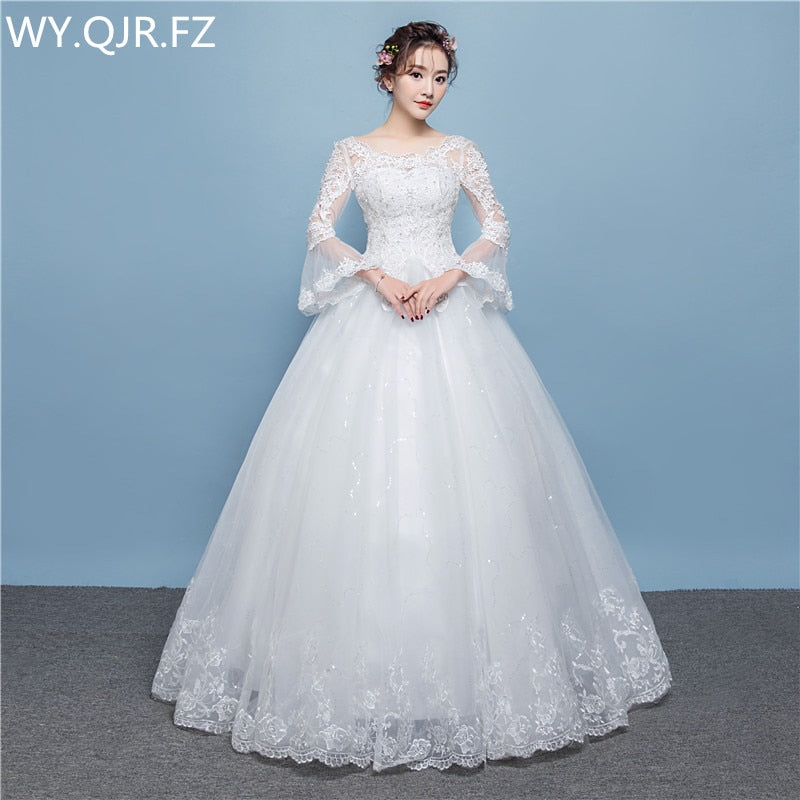 LYG-D18#Paillette long lace up wedding party dress 2020 prom gown summer new Bridesmaid Dresses women fashion wholesale Custom