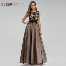Load image into Gallery viewer, Vestido de Festa Longo Ever Pretty Real Photo Lace Appliques Long Prom Dresses 2019 Cheap Party Dress Elegant A-Line Gala Jurken