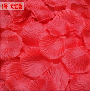 Colorful Silk Flowers Artificial Flower Rose Petals For Wedding Accessories Wedding Petals Petalos De Rosa De Boda BV272