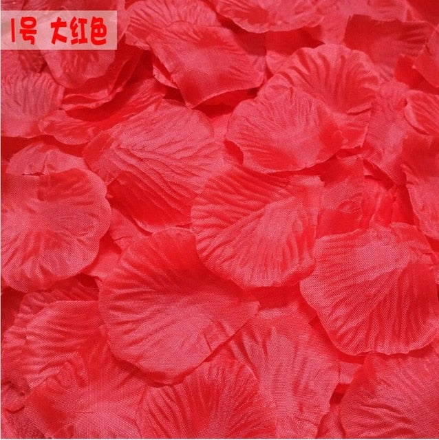 Colorful Silk Flowers Artificial Flower Rose Petals For Wedding Accessories Wedding Petals Petalos De Rosa De Boda BV272