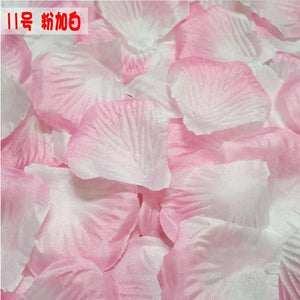 Colorful Silk Flowers Artificial Flower Rose Petals For Wedding Accessories Wedding Petals Petalos De Rosa De Boda BV272