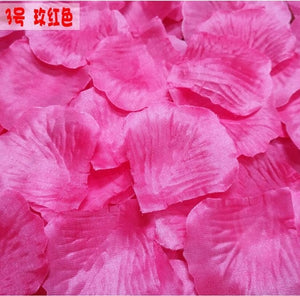 Colorful Silk Flowers Artificial Flower Rose Petals For Wedding Accessories Wedding Petals Petalos De Rosa De Boda BV272