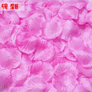 Colorful Silk Flowers Artificial Flower Rose Petals For Wedding Accessories Wedding Petals Petalos De Rosa De Boda BV272
