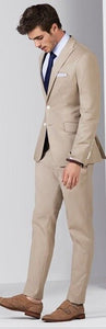 Light Blue plaid Cloth Men Suit /Notch Lapel Two Button Men Suits Prom/Bridegroom Suits/Weddding Suit For Men(Jacket+pant)