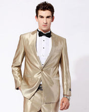 Load image into Gallery viewer, Light Blue plaid Cloth Men Suit /Notch Lapel Two Button Men Suits Prom/Bridegroom Suits/Weddding Suit For Men(Jacket+pant)