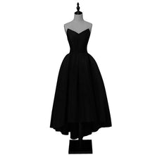 Load image into Gallery viewer, FADISTEE Hot sale party prom dress Vestido de Festa sweetheart neck high-low satin lace-up back simple style gown