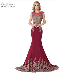 Robe demoiselle D'honneur Sexy Sheer Mermaid Lace Bridesmaid Dresses Long  Wedding Party Dress Vestido de Festa de Casamento