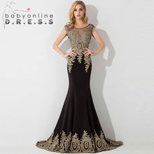 Load image into Gallery viewer, Robe demoiselle D&#39;honneur Sexy Sheer Mermaid Lace Bridesmaid Dresses Long  Wedding Party Dress Vestido de Festa de Casamento