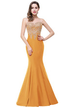 Load image into Gallery viewer, Sexy Backless Appliques Burgundy Mermaid Lace Long Prom Dresses  Royal Blue Black Evening Party Dress Vestido de Festa Longo