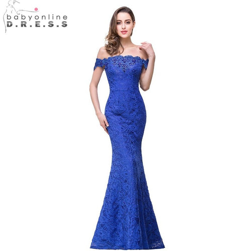 Robe Demoiselle D'honneur Cheap Purple Lavender Beaded Mermaid Lace Bridesmaid Dress Long Vestido de Festa Casamento