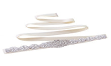 Load image into Gallery viewer, S161 Bridal Belts with Crystals Bridal Wedding Accessories Belts for Women Wedding Dress Sash Belt of The Bride