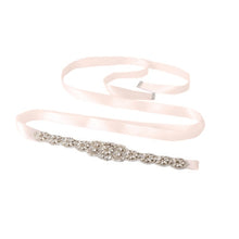 Load image into Gallery viewer, S161 Bridal Belts with Crystals Bridal Wedding Accessories Belts for Women Wedding Dress Sash Belt of The Bride
