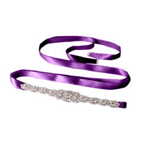 Load image into Gallery viewer, S161 Bridal Belts with Crystals Bridal Wedding Accessories Belts for Women Wedding Dress Sash Belt of The Bride