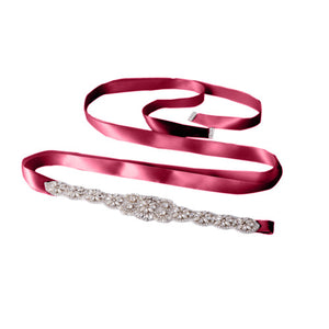 S161 Bridal Belts with Crystals Bridal Wedding Accessories Belts for Women Wedding Dress Sash Belt of The Bride