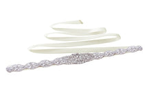 Load image into Gallery viewer, S161 Bridal Belts with Crystals Bridal Wedding Accessories Belts for Women Wedding Dress Sash Belt of The Bride