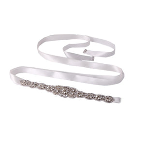 S161 Bridal Belts with Crystals Bridal Wedding Accessories Belts for Women Wedding Dress Sash Belt of The Bride