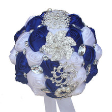 Load image into Gallery viewer, WIFELAI-A Artificial Wedding Bouquets Hand made Flower Rhinestone Bridesmaid Crystal Bridal Wedding Bouquet de mariage W228