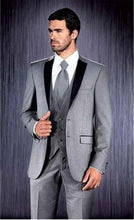 Load image into Gallery viewer, Latest Coat Pant Designs Beige Men Suit Prom Tuxedo Slim Fit 3 Piece Groom Wedding Suits For Men Custom Blazer Terno Masuclino