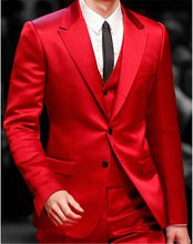 Load image into Gallery viewer, Latest Coat Pant Designs Beige Men Suit Prom Tuxedo Slim Fit 3 Piece Groom Wedding Suits For Men Custom Blazer Terno Masuclino