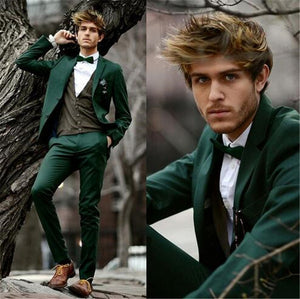 Latest Coat Pant Designs Beige Men Suit Prom Tuxedo Slim Fit 3 Piece Groom Wedding Suits For Men Custom Blazer Terno Masuclino