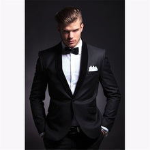 Load image into Gallery viewer, Latest Coat Pant Designs Beige Men Suit Prom Tuxedo Slim Fit 3 Piece Groom Wedding Suits For Men Custom Blazer Terno Masuclino