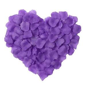 2000piece/lot 5*5cm Romantic silk Rose petals for Wedding Decoration Romantic Artificial Rose Petals Wedding Flower Rose Flower
