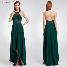Load image into Gallery viewer, Dark Green Prom Dresses 2020 Ever-Pretty Women Elegant Ilussion Sexy Celebrity Dress Prom Lace Vestido De Festa Gala Jurken Long