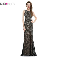 Load image into Gallery viewer, Mermaid Evening Dress Ever Pretty EP08859 2019 Long Sexy Sleeveless Split Formal Celebrity Lace Evening Gown Dresses robe longue