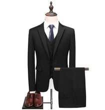 Load image into Gallery viewer, White Men&#39;s Formal Custom Suits Wedding Tuxedo Casual Men Business Latest Suits Fashion Dinner Prom 3 Pieces Blazer Vest Pants