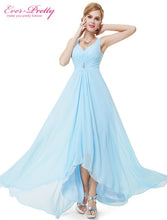 Load image into Gallery viewer, Formal Evening Dresses EP09983 Ever Pretty 2019 New Arrival Real Photo Plus Size Double V Neck Rhinestones Long Evening Dress