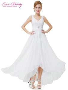 Formal Evening Dresses EP09983 Ever Pretty 2019 New Arrival Real Photo Plus Size Double V Neck Rhinestones Long Evening Dress