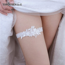 Load image into Gallery viewer, TH0506 Lady Sexy Lingerie Garter Stocking Lace Garter Belt Legs Ring Harness Women Belt Wedding Garter bridal girl