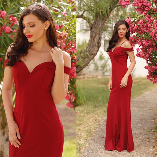 Prom Dresses Sexy V-neck Women's 2019 Elegant Autumn Winter Sleeveless Long Prom Evening Party Dresses Ever Pretty EP07017