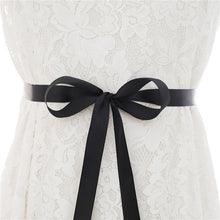 Load image into Gallery viewer, Rhinestones With Pearl Bridal Belt Diamond Crystal Wedding Belt Sash For Wedding Gown Wedding Decoration Sash Dress belt J104S