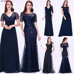 Sexy Lace Prom Dresses Long Ever Pretty V-Neck A-Line Lace Formal Dresses Elegant Party Gowns EZ07650 Vestido Largo Fiesta 2019