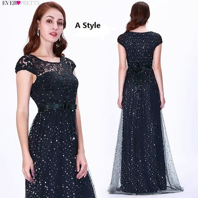 Sexy Lace Prom Dresses Long Ever Pretty V-Neck A-Line Lace Formal Dresses Elegant Party Gowns EZ07650 Vestido Largo Fiesta 2019