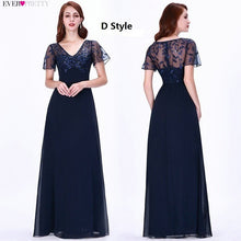 Load image into Gallery viewer, Sexy Lace Prom Dresses Long Ever Pretty V-Neck A-Line Lace Formal Dresses Elegant Party Gowns EZ07650 Vestido Largo Fiesta 2019